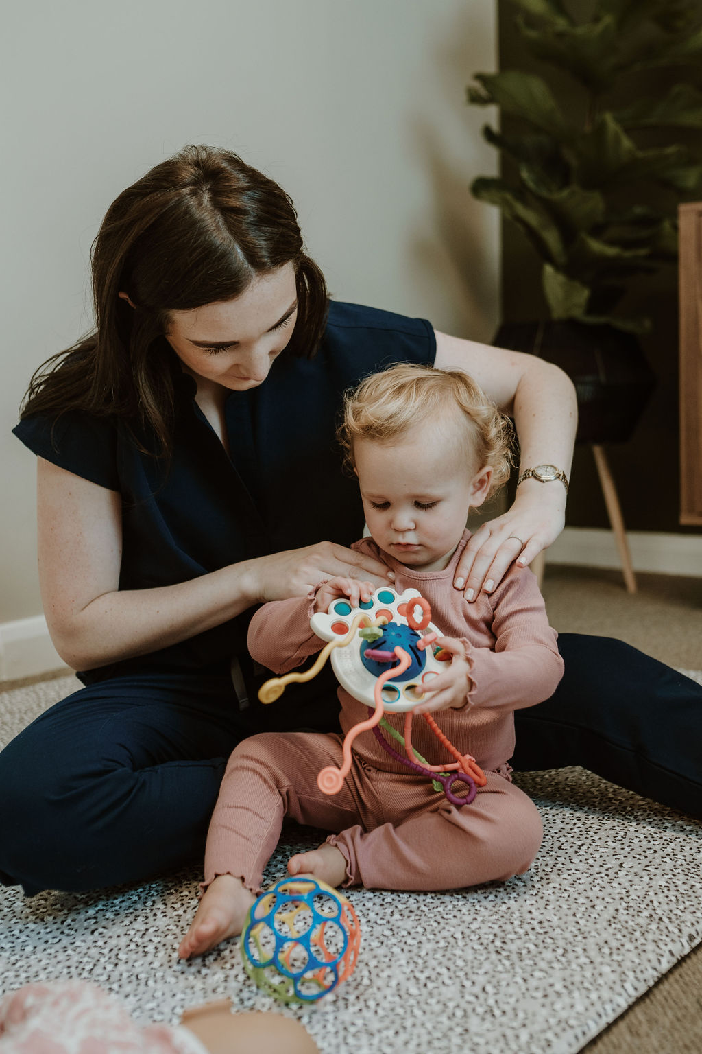 Cranial osteopathy from Hannah Hilton treating a toddler